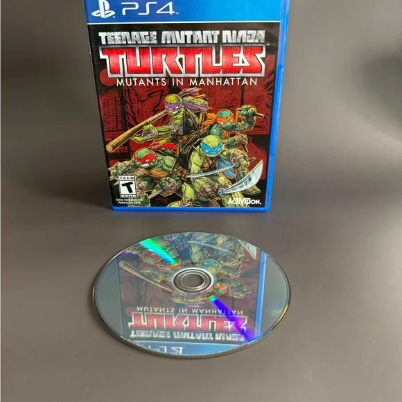 Teenage Mutant Ninja Turtles: Mutants in Manhattan for PS4 - Blue Case - Picture 1 of 1